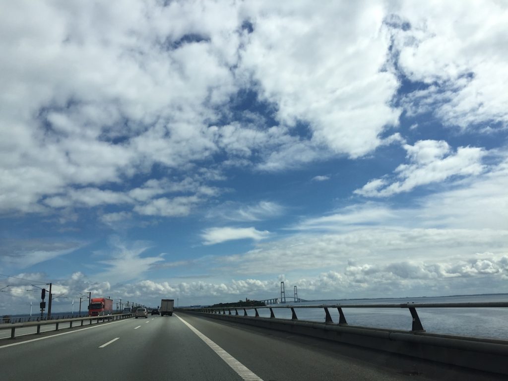 Storebeltbrücke in Dänemark